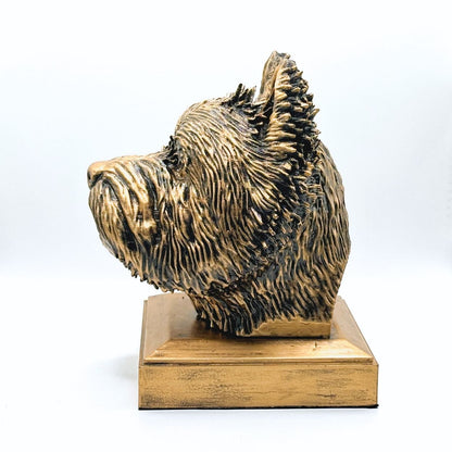 Personalized West Highland Terrier Dog Memorial Statue