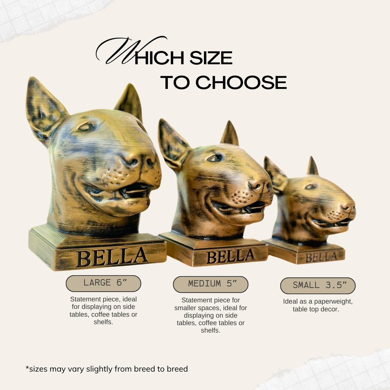 Personalized Pembroke Welsh Corgi Dog Statue