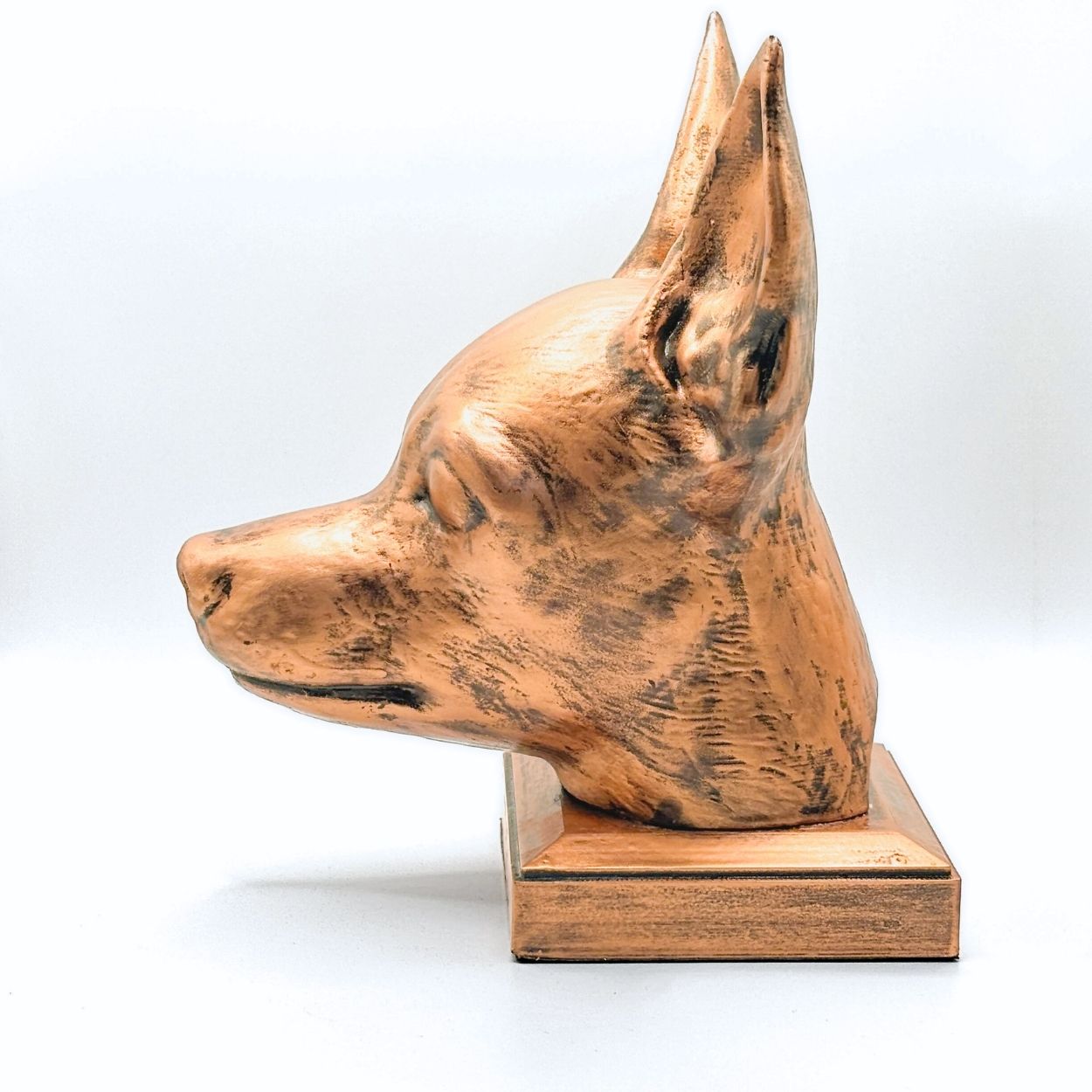 Personalized Miniature Pinscher Dog Memorial Statue