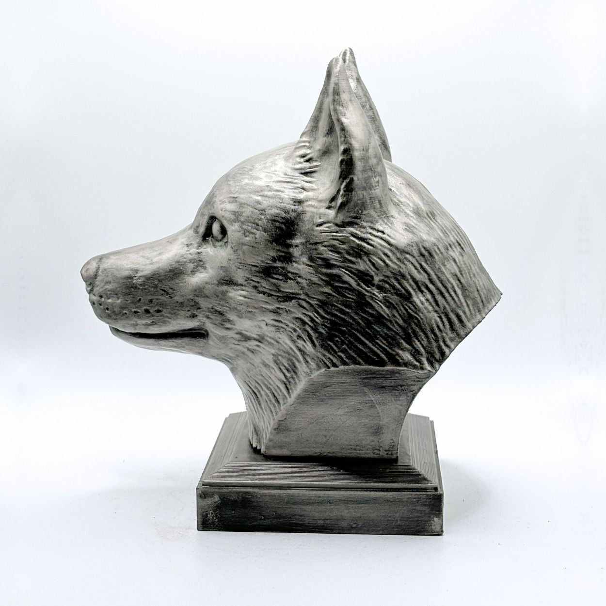 Personalized Husky Dog Statue