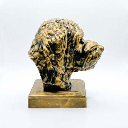 Personalized Golden Doodle Dog Statue