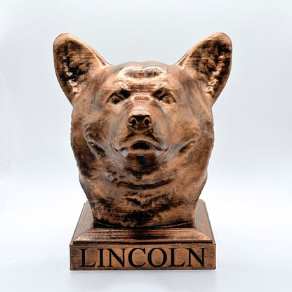 Personalized Pembroke Welsh Corgi Dog Statue