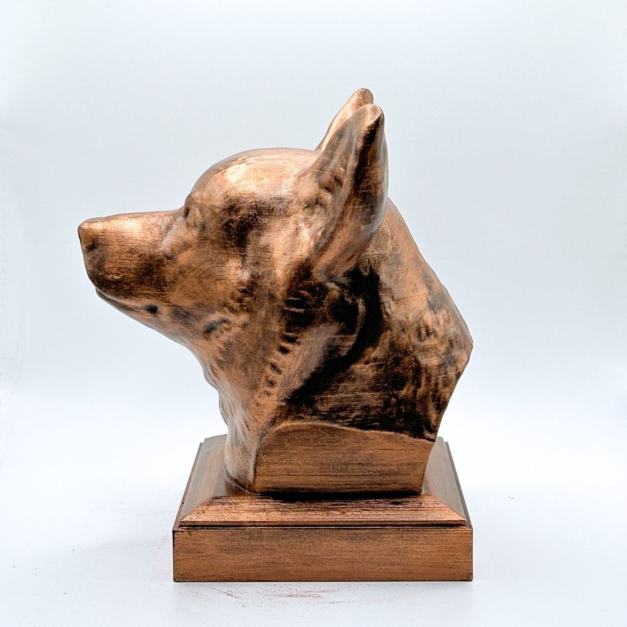 Personalized Pembroke Welsh Corgi Dog Statue