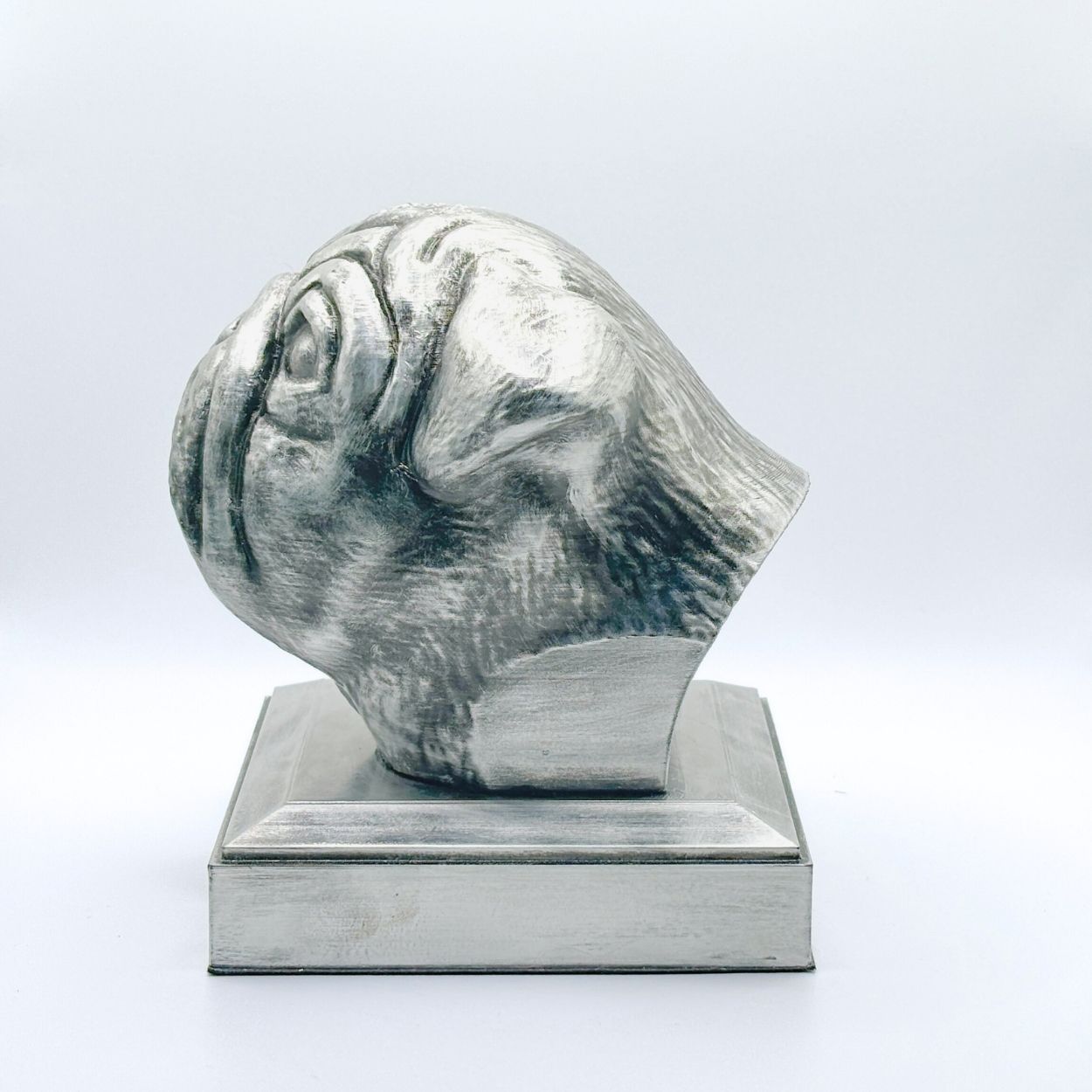 Personalized Pug Dog Memorial Statue