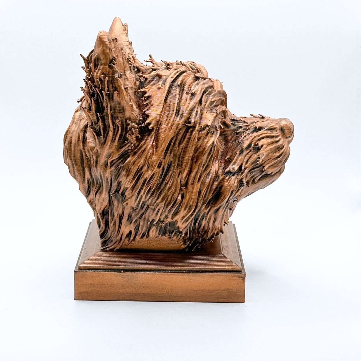 Personalized Yorkshire Terrier Dog Statue