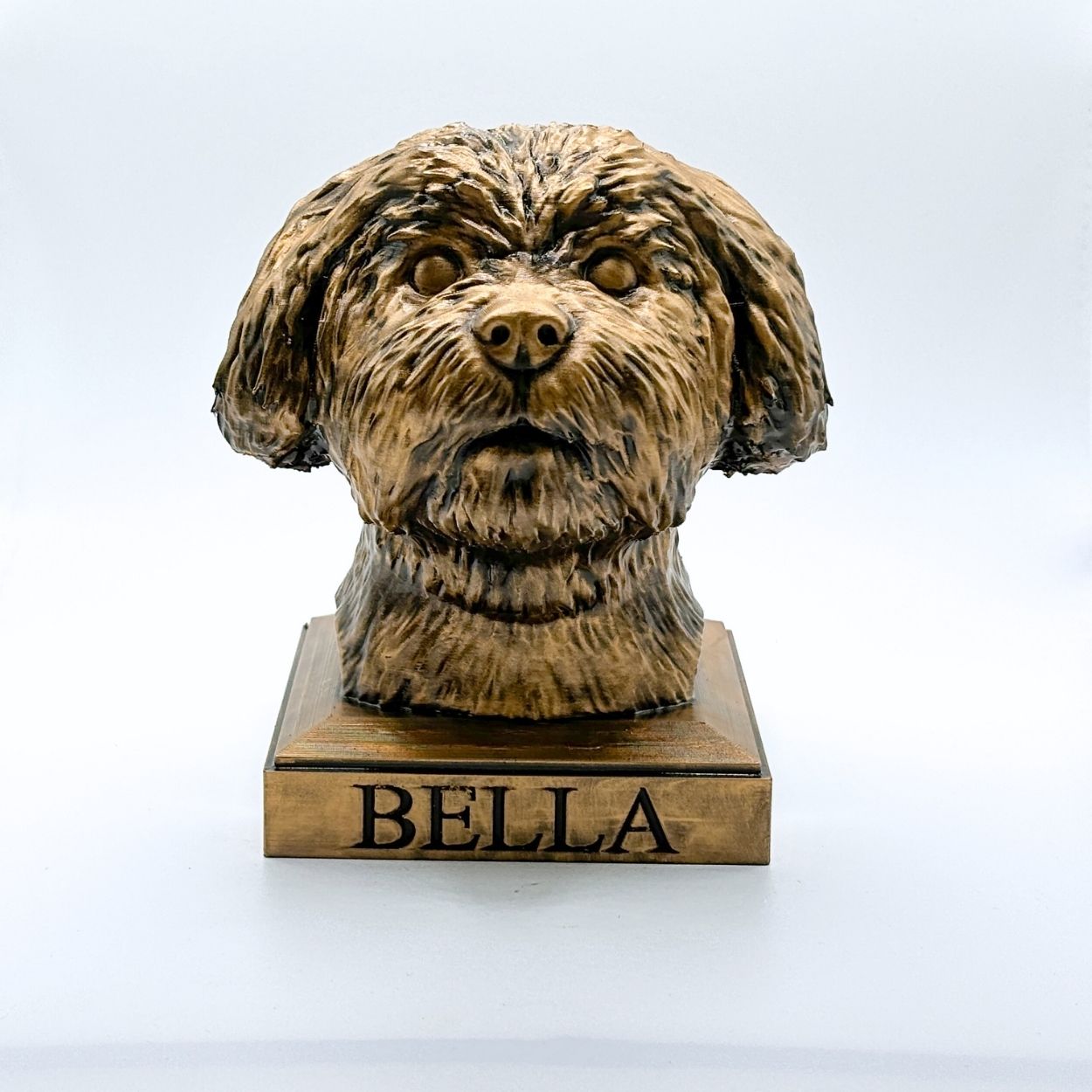 Personalized Maltese Dog Statue