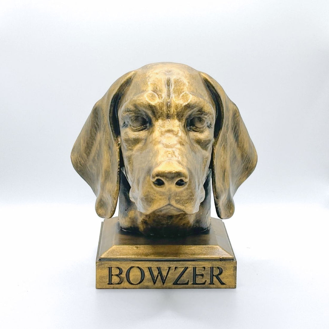 Personalized English Pointer Dog Memorial Statue