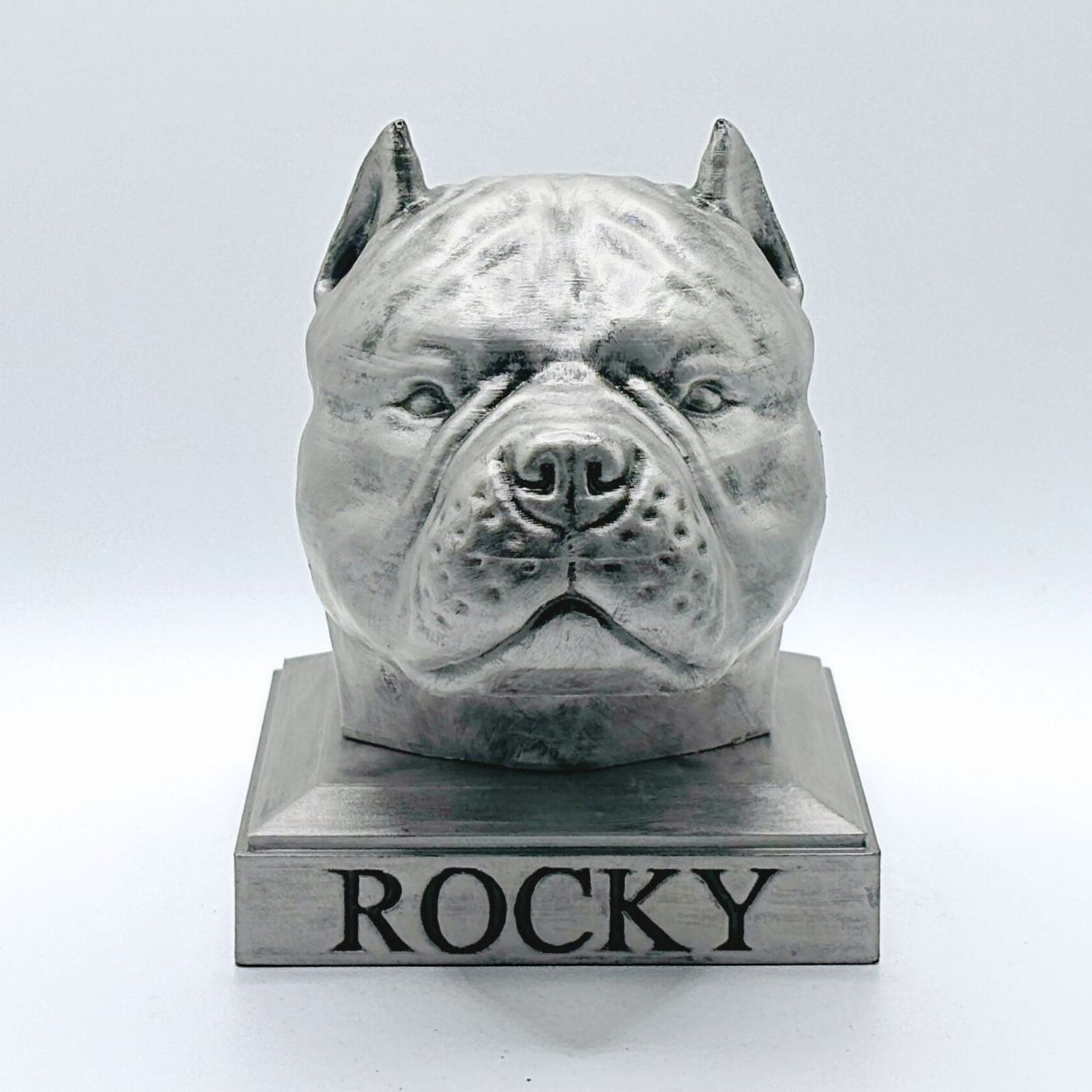 Personalized American Bully Dog Statue