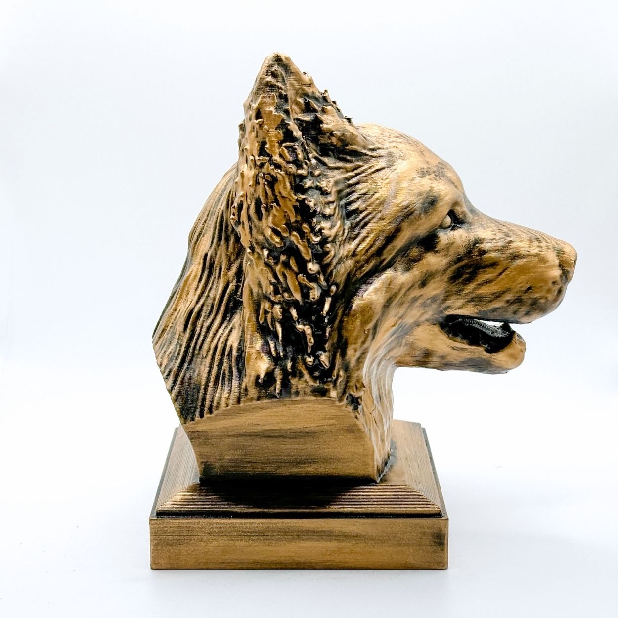 Personalized Border Collie Dog Statue