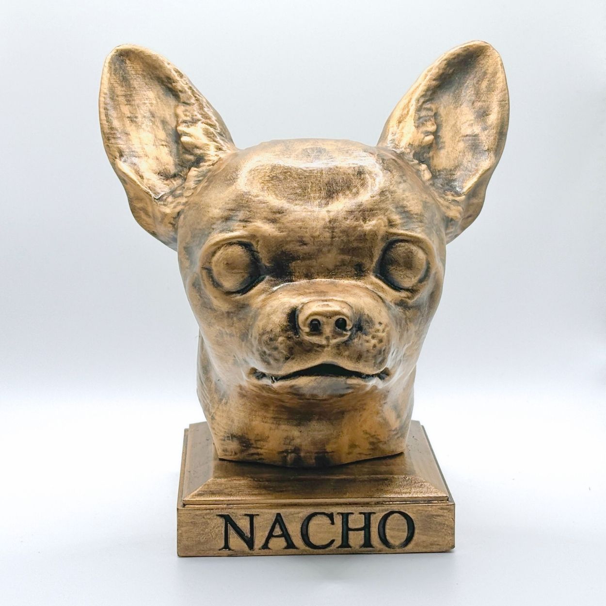 Personalized Chihuahua Dog Memorial Statue