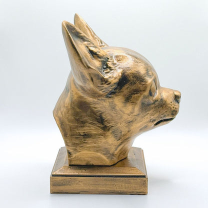 Personalized Chihuahua Dog Memorial Statue