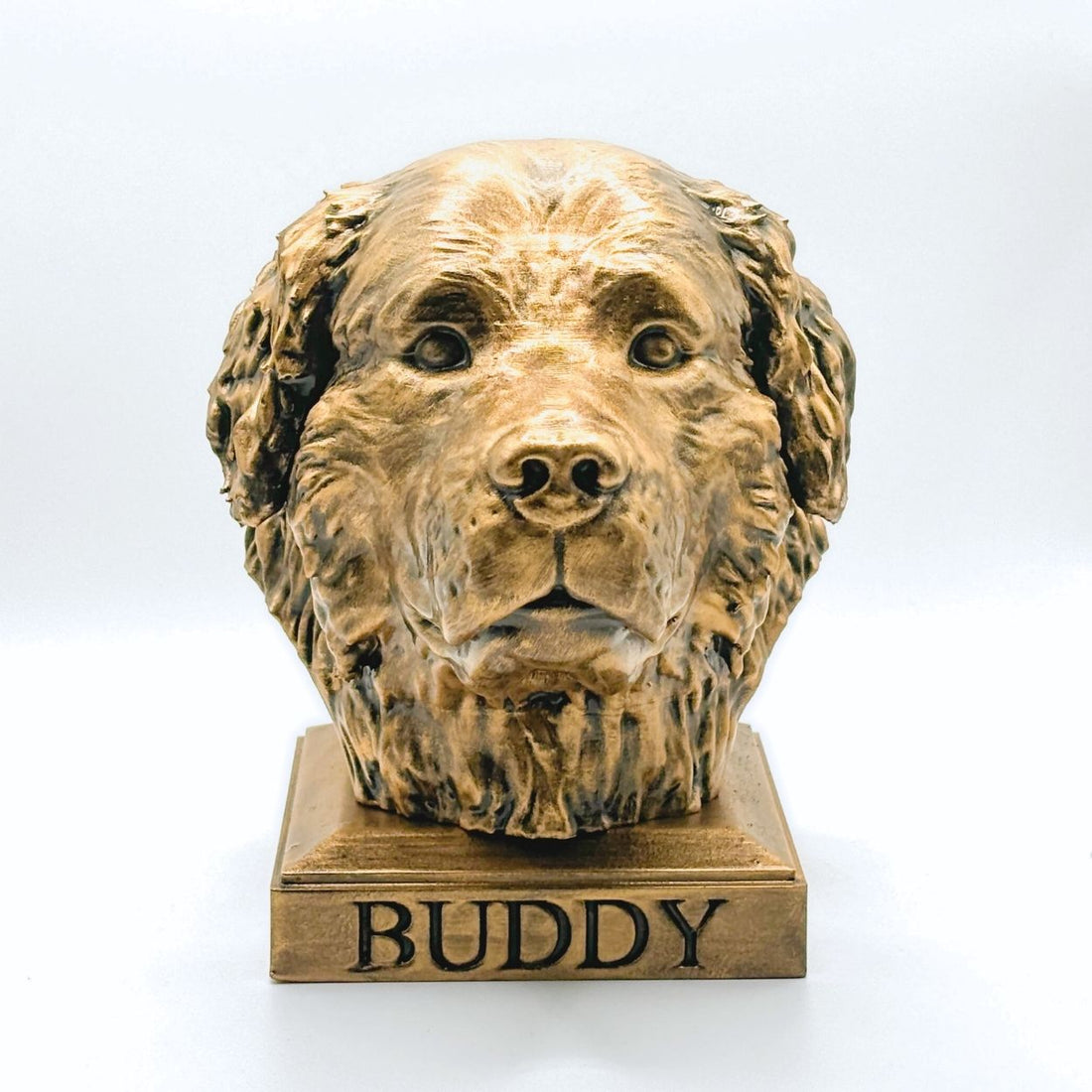 Personalized Bernese Mountain Dog Statue