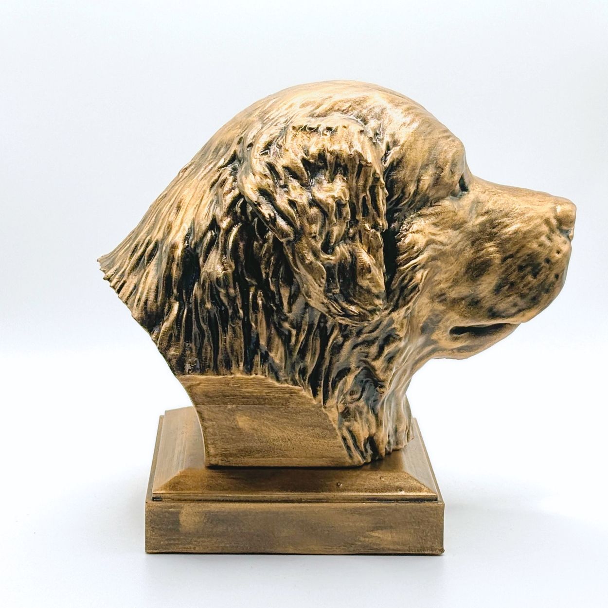 Personalized Bernese Mountain Dog Statue