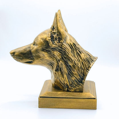 Personalized German Shepherd Dog Memorial Statue