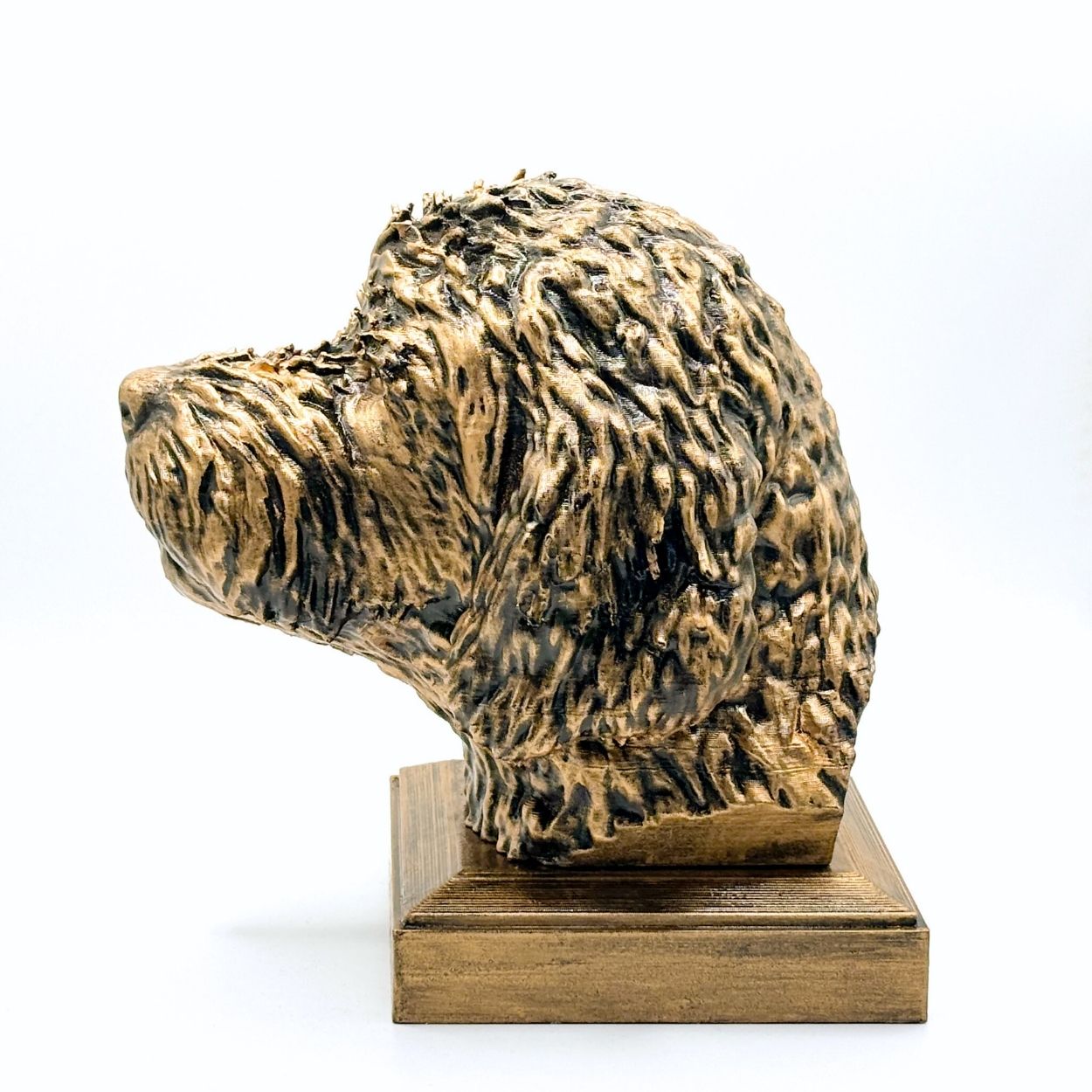 Personalized Old English Sheepdog Dog Memorial Statue