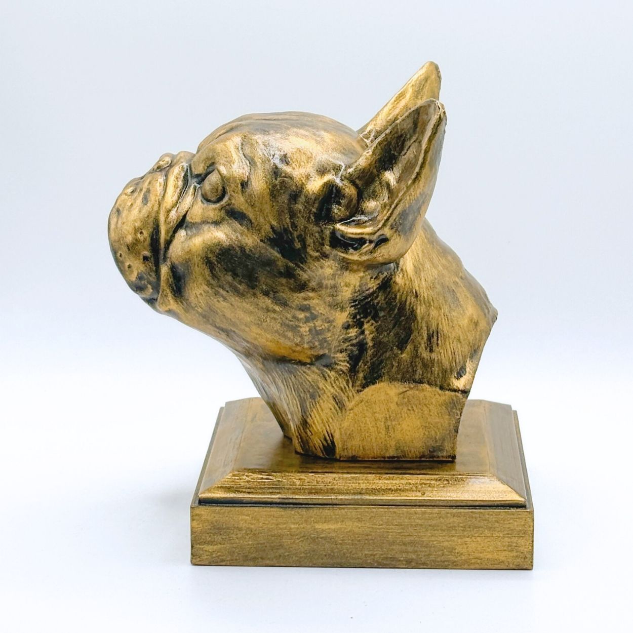 Personalized French Bulldog Dog Memorial Statue