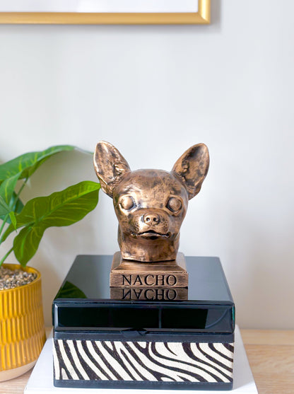 Personalized Chihuahua Dog Memorial Statue