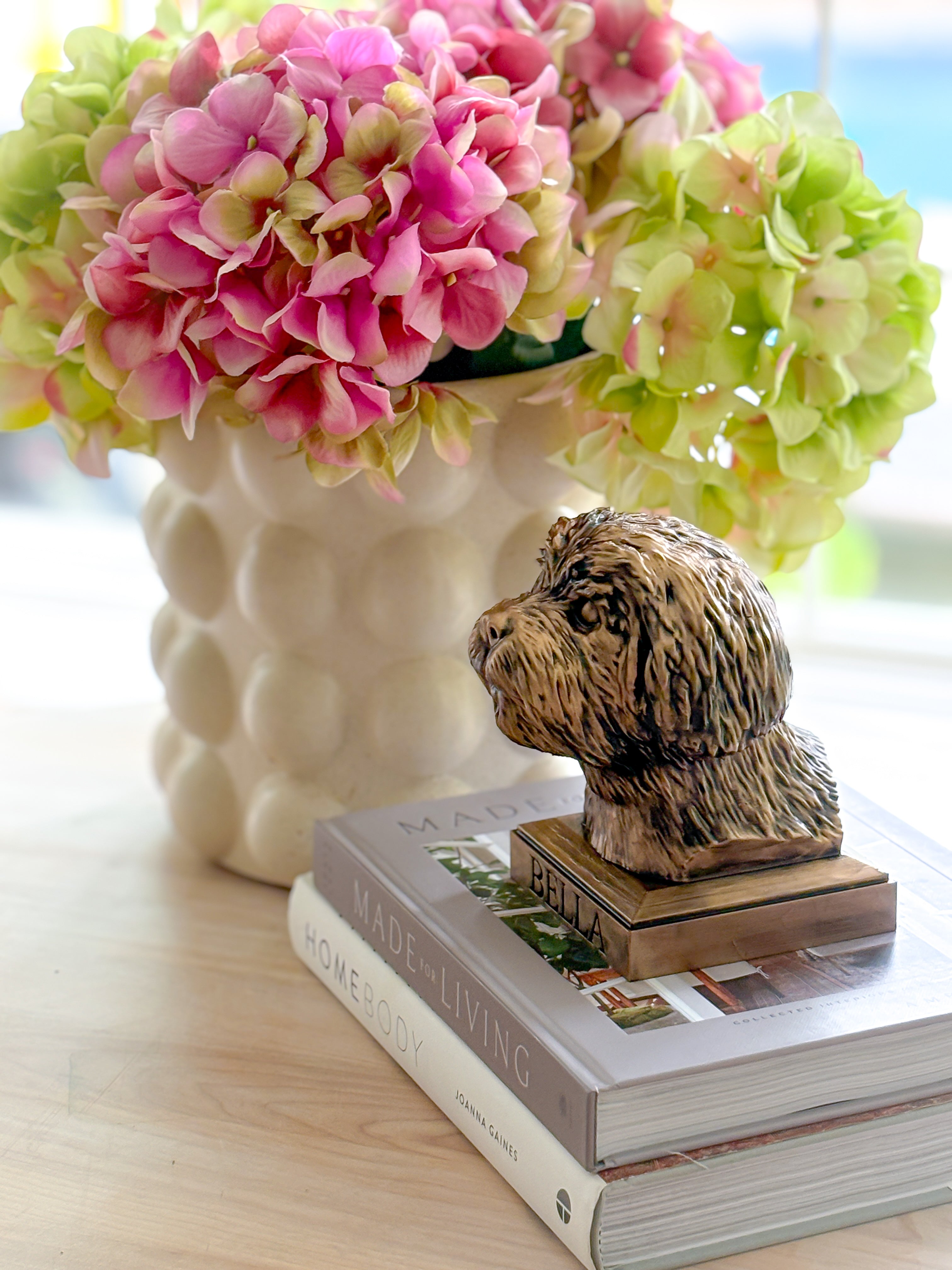 Personalized Maltese Dog Statue