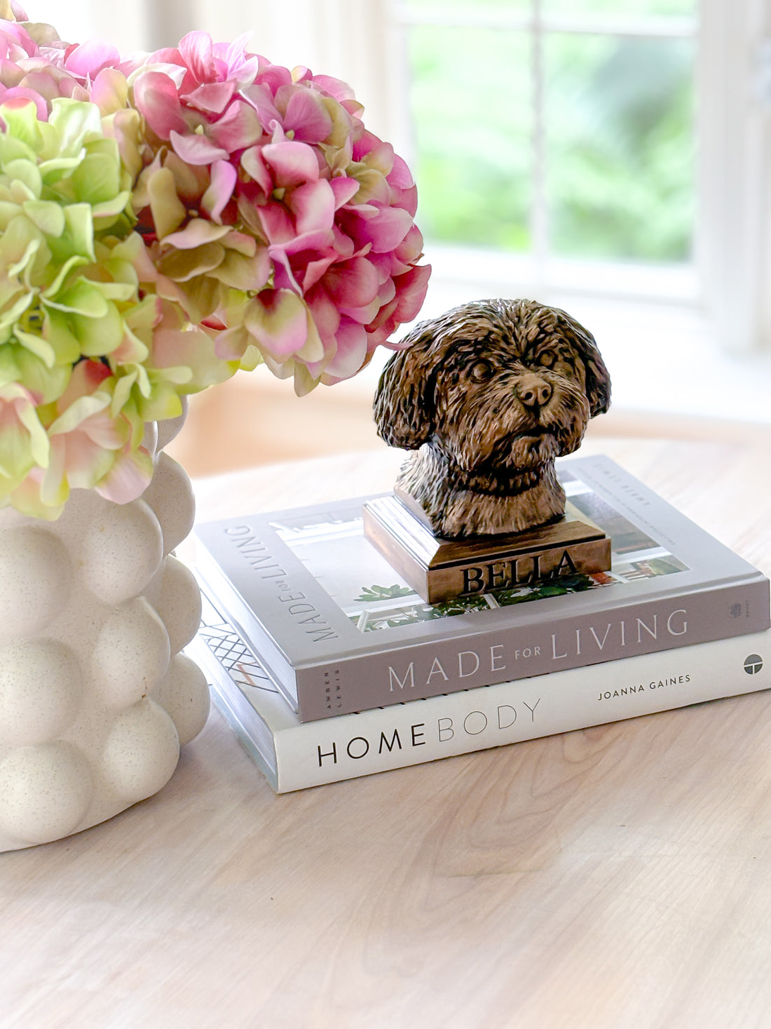 Personalized Maltese Dog Statue