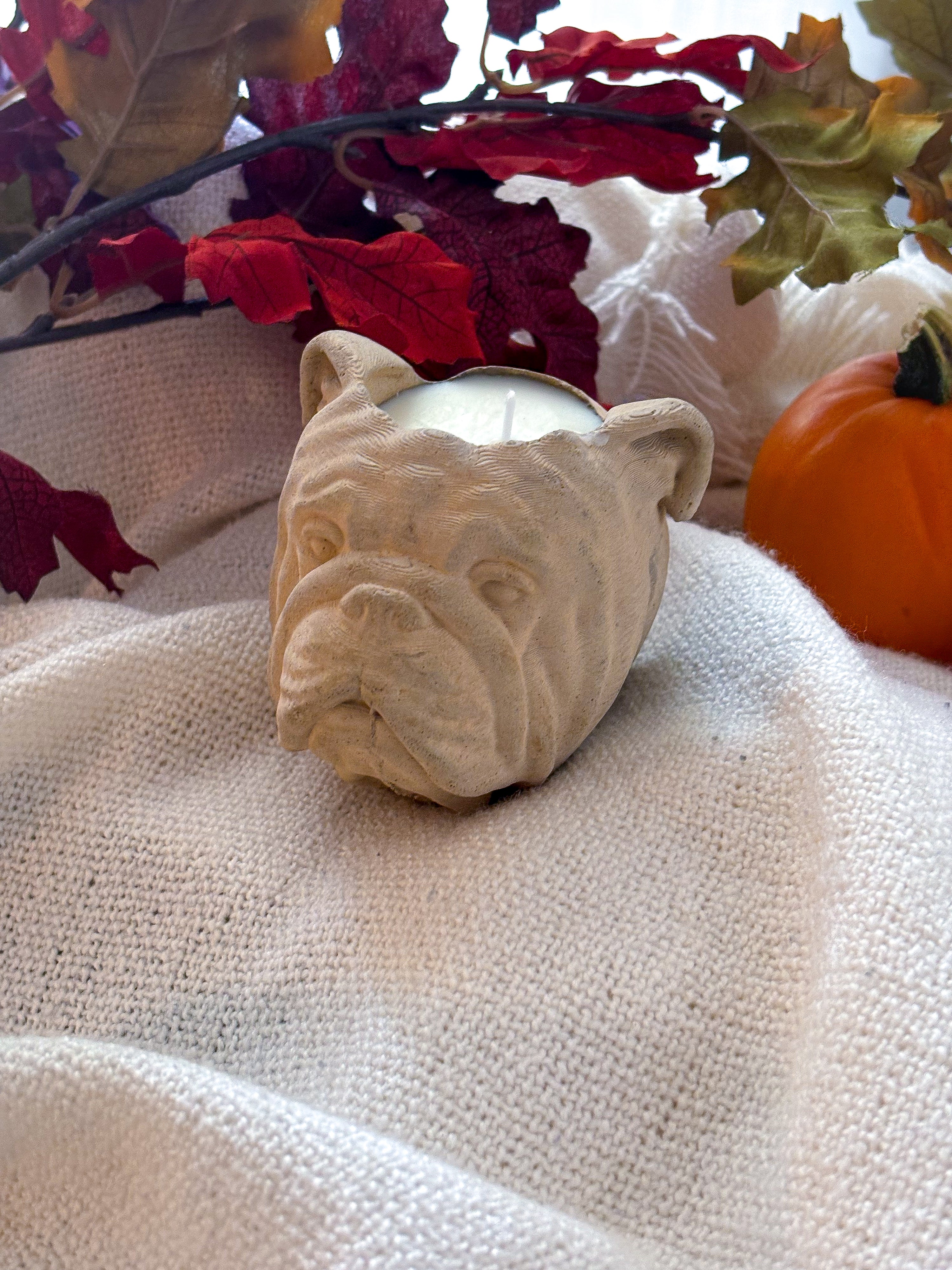 English Bulldog Scented Candle